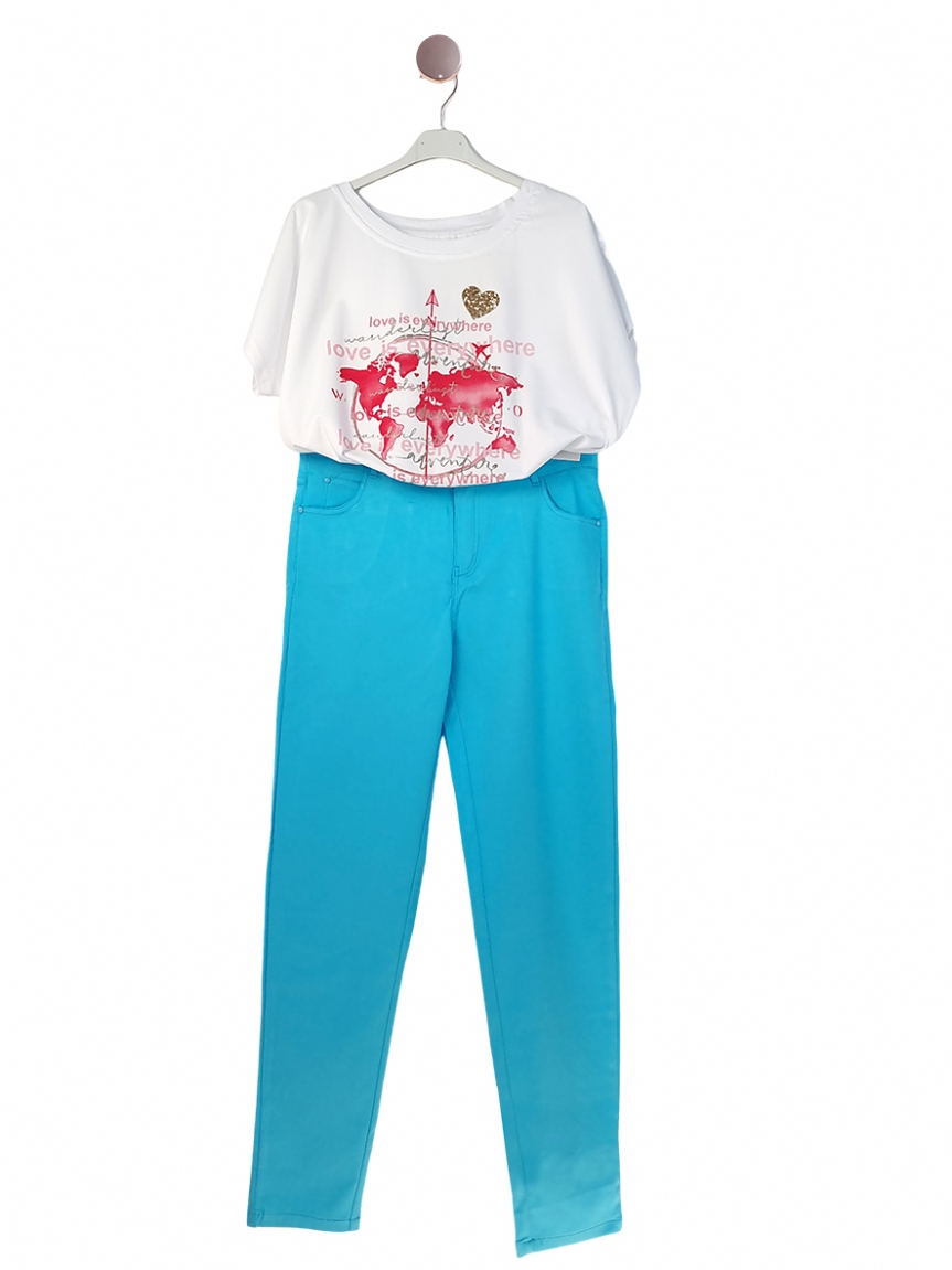 Love Is Everywhere T-Shirt - Λευκό