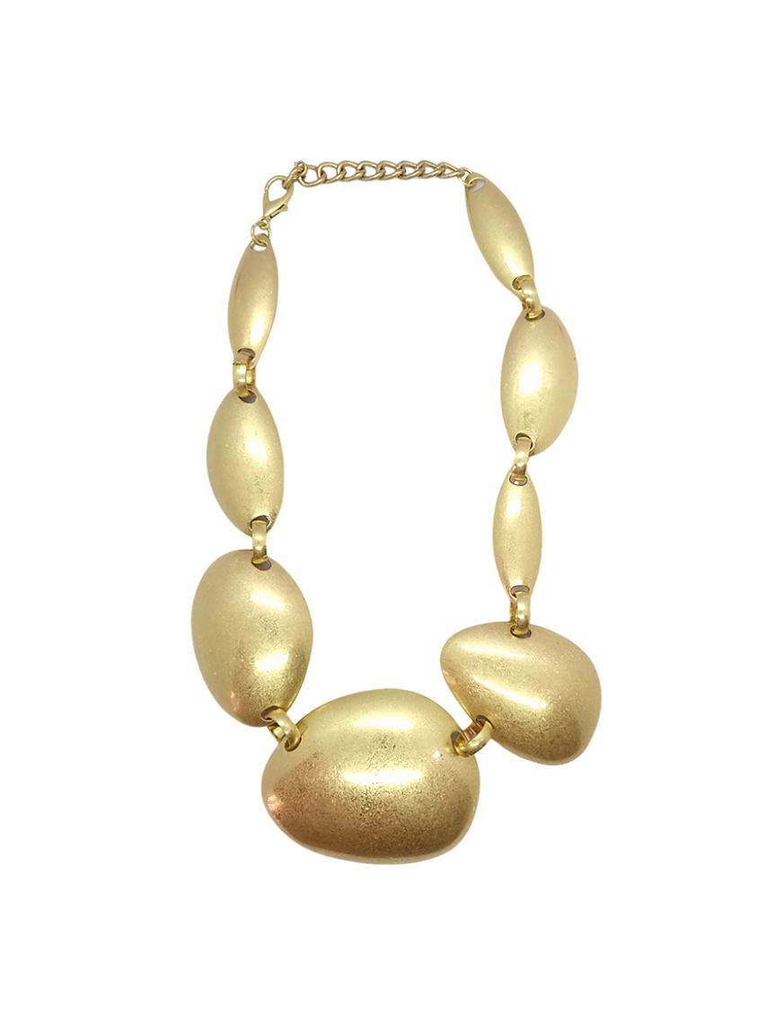 Κολιέ μεταλλικό - Χρυσό