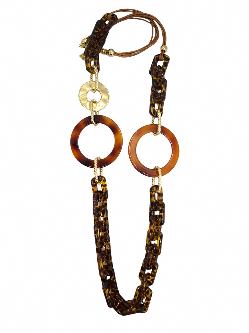 Κολιέ κοκάλινο - ANIMAL