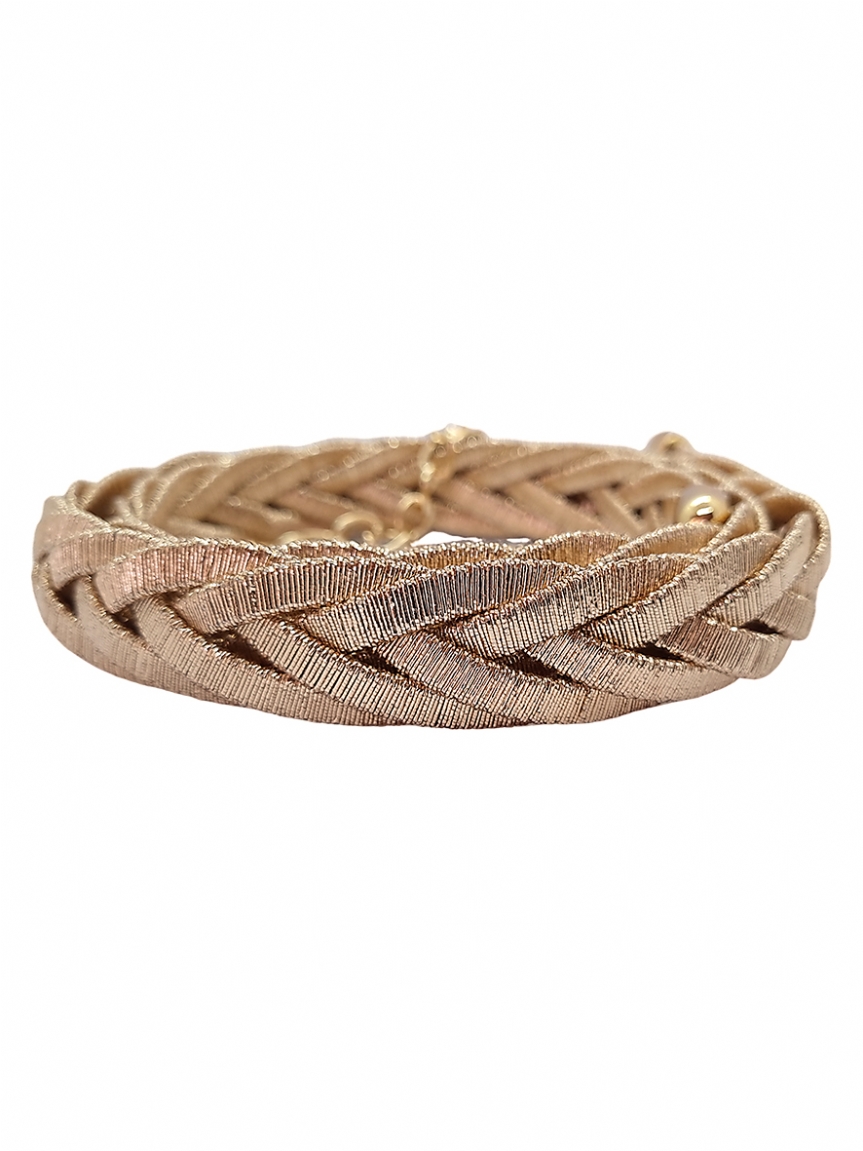 Ζώνη πλεκτή - Ροζ