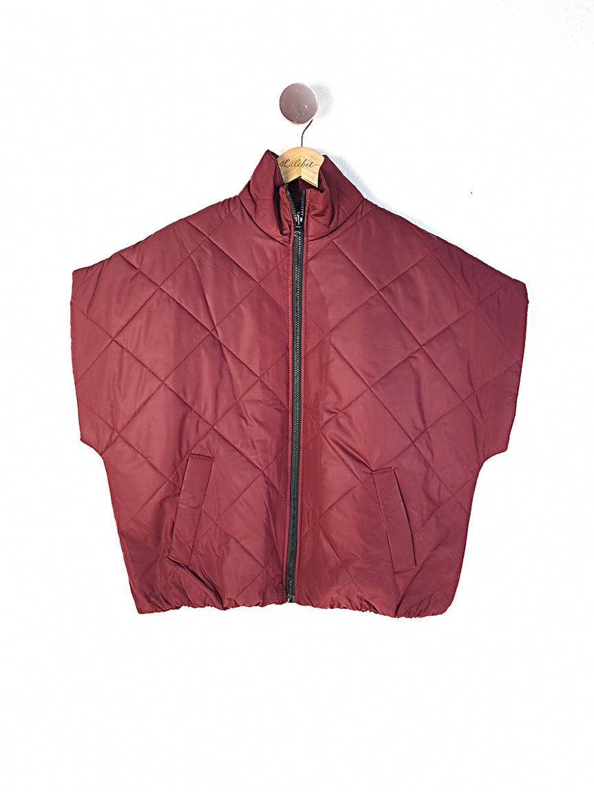 Puffer καπιτονέ - Μπορντό‎