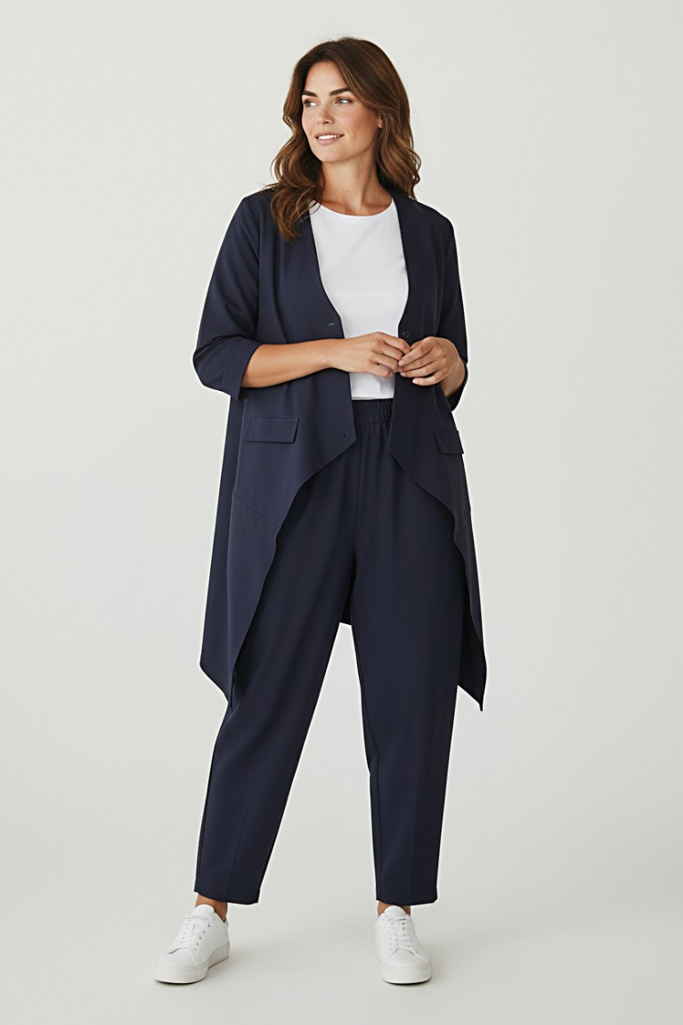 Προϊόν: Σετ μπλούζα με κουμπιά - Μπλε Σετ μπλούζα με κουμπιά - Μπλε