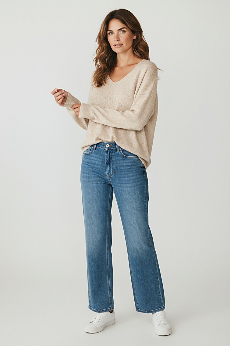 Μπλούζα stras - Μπεζ