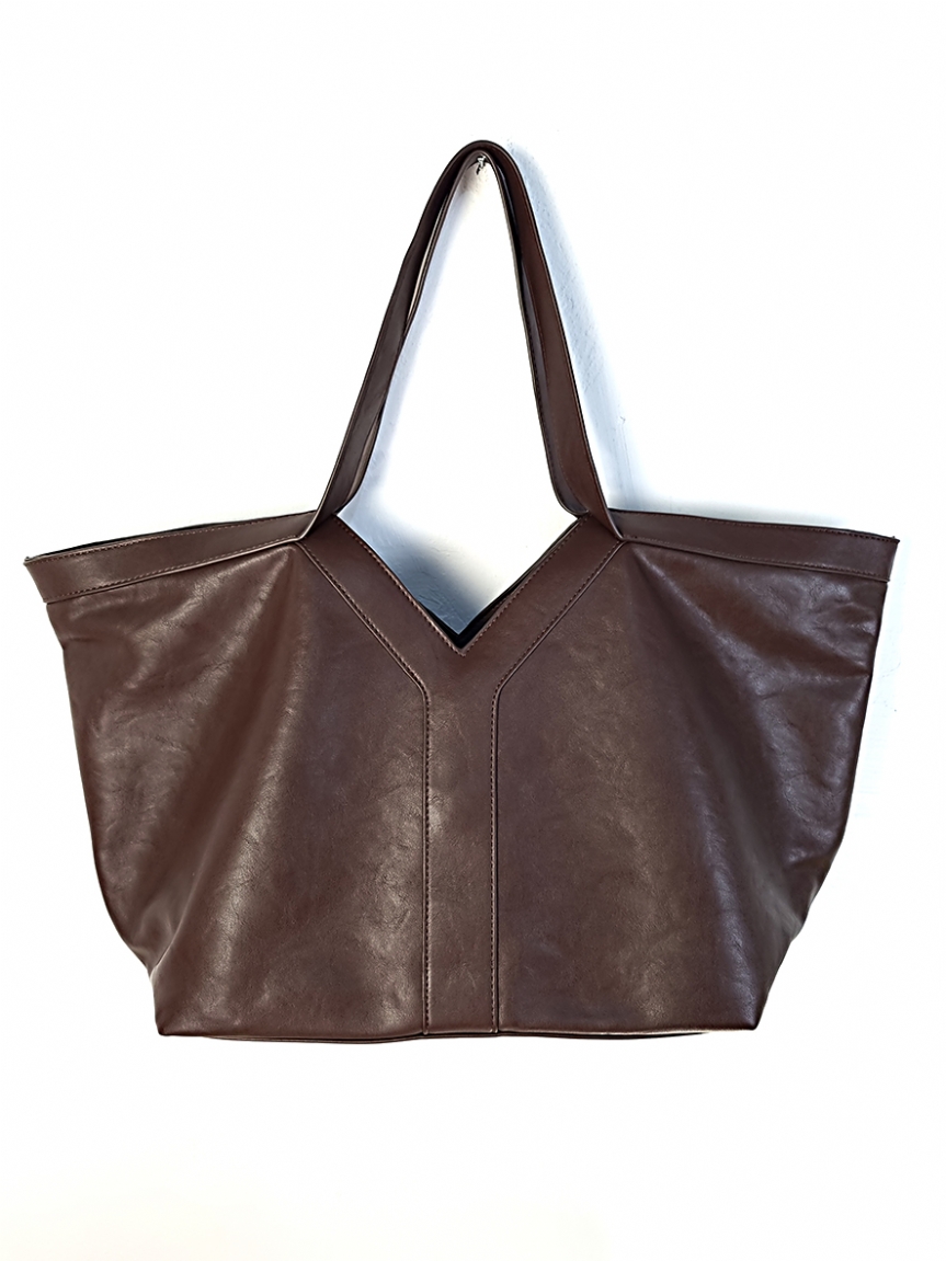 Τσάντα ώμου - Καφέ