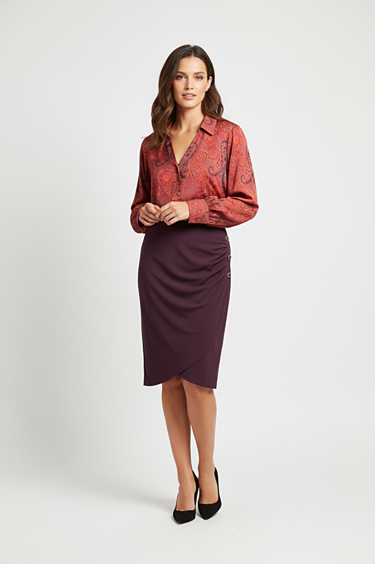 Προϊόν: Glamour πουκάμισο με λαχούρ - Μπορντό Glamour πουκάμισο με λαχούρ - Μπορντό