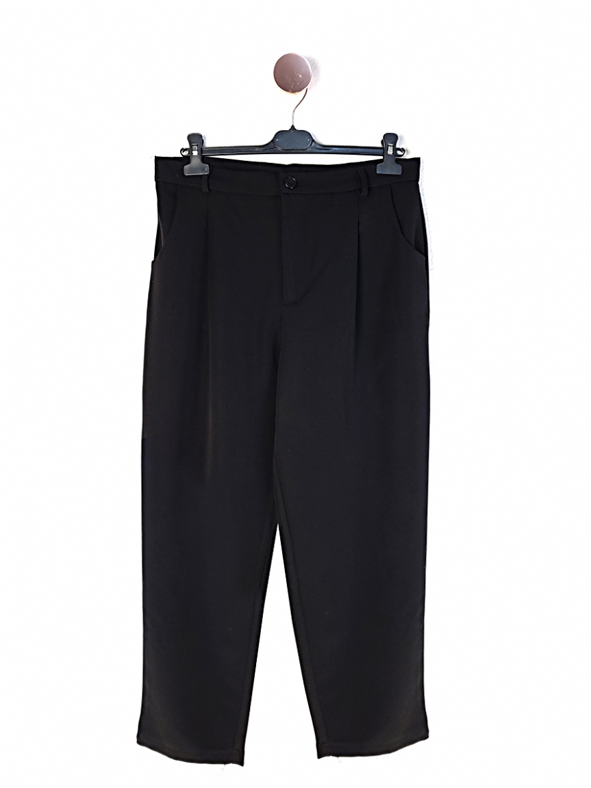 Προϊόν: Παντελόνι Slouchy Line - Μαύρο Παντελόνι Slouchy Line - Μαύρο