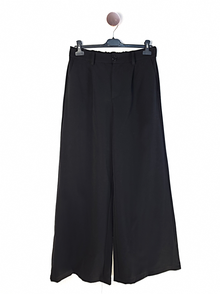 Προϊόν: Παντελόνι ίσια γραμμή - Μαύρο Παντελόνι ίσια γραμμή - Μαύρο