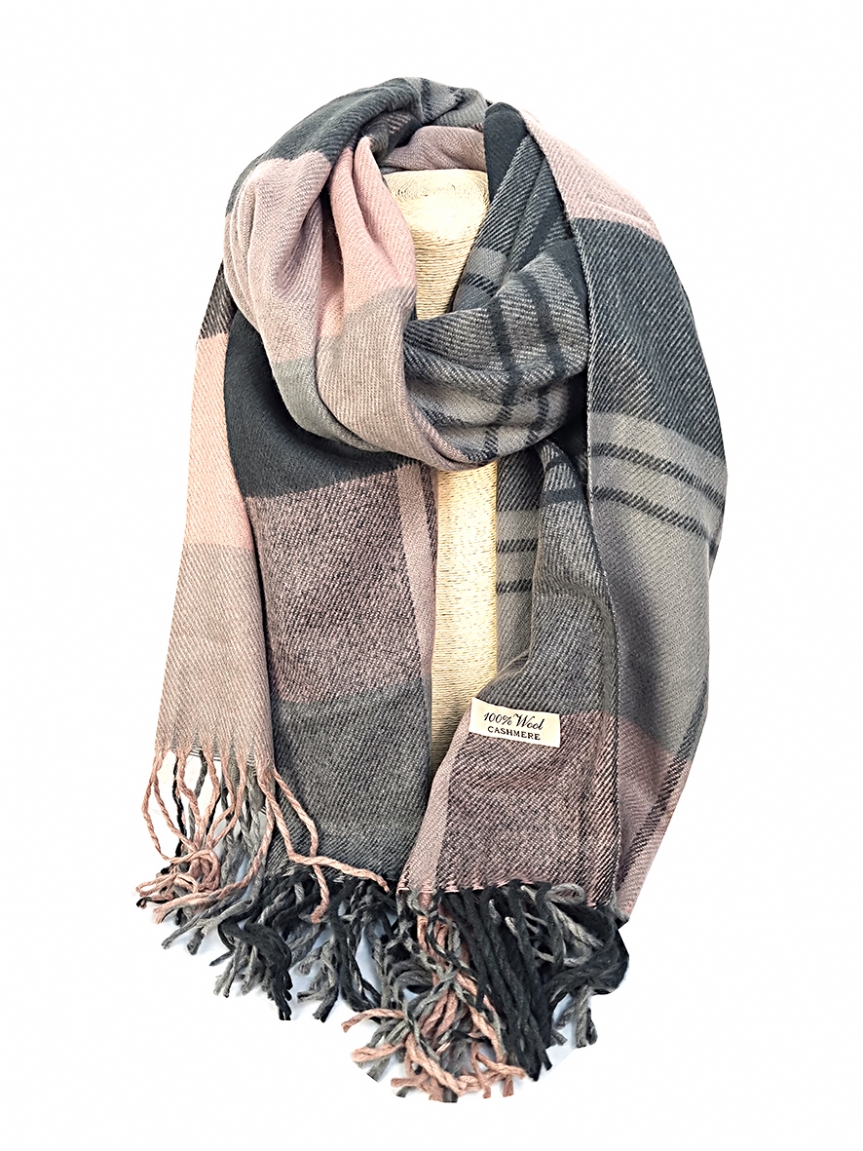 Πασμίνα - ΔΩΡΟ ΓΑΝΤΙΑ - Γκρι