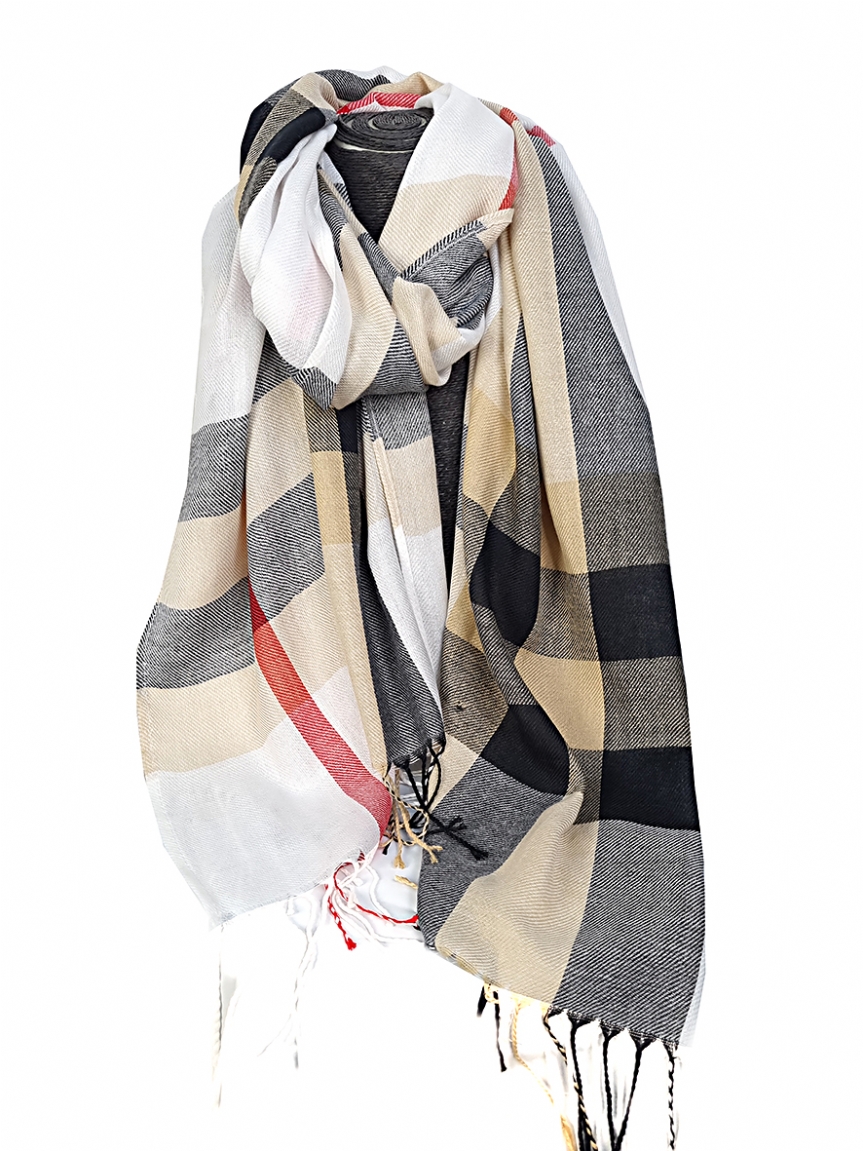 Πασμίνα - ΔΩΡΟ ΓΑΝΤΙΑ - Μπεζ