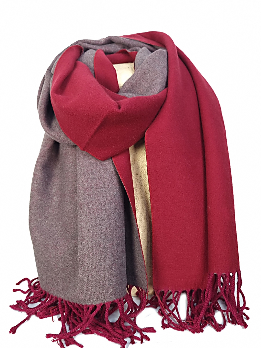 Πασμίνα - ΔΩΡΟ ΓΑΝΤΙΑ - Μπορντό‎