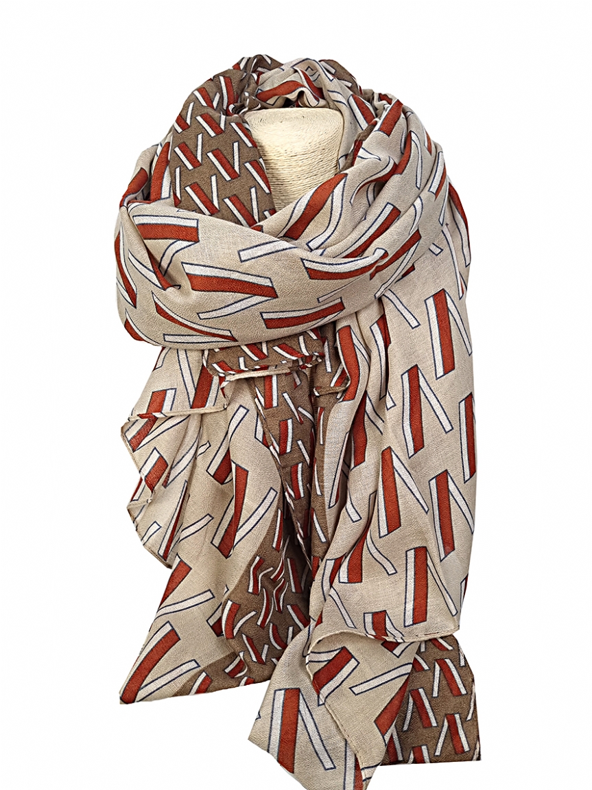 Πασμίνα - ΔΩΡΟ ΓΑΝΤΙΑ - Μπεζ