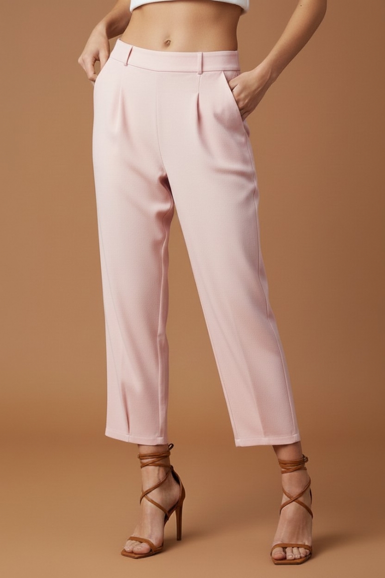 Άνετο παντελόνι - Ροζ