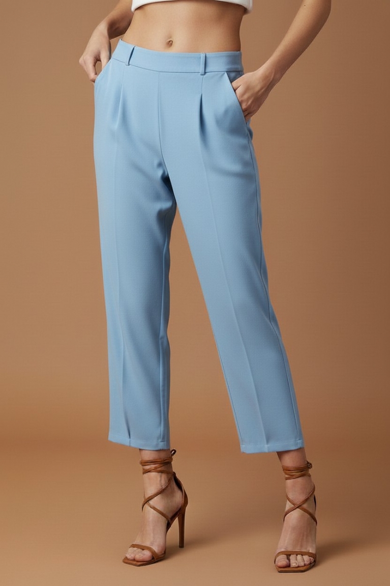 Άνετο παντελόνι - Γαλάζιο
